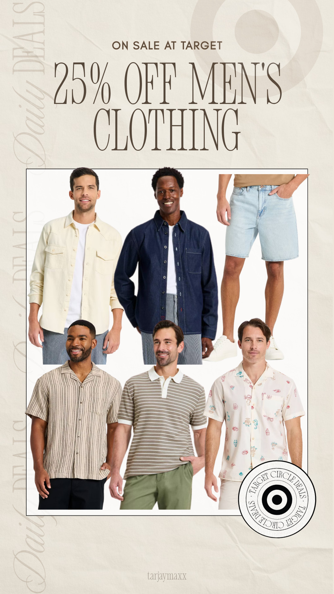 25% off men’s clothing at Target is actually so good! Perfect time to grab spring pieces for him, vacation fits, or just easy everyday staples before sizes start going.
spring outfits 2026, easter dress women, easter basket teen girl, easter outfits women, spring dresses, vacation outfits beach, date night outfits, plus size fashion, country concert outfits, easter basket ideas, mens outfits, casual outfits, target finds 

 #LTKMens