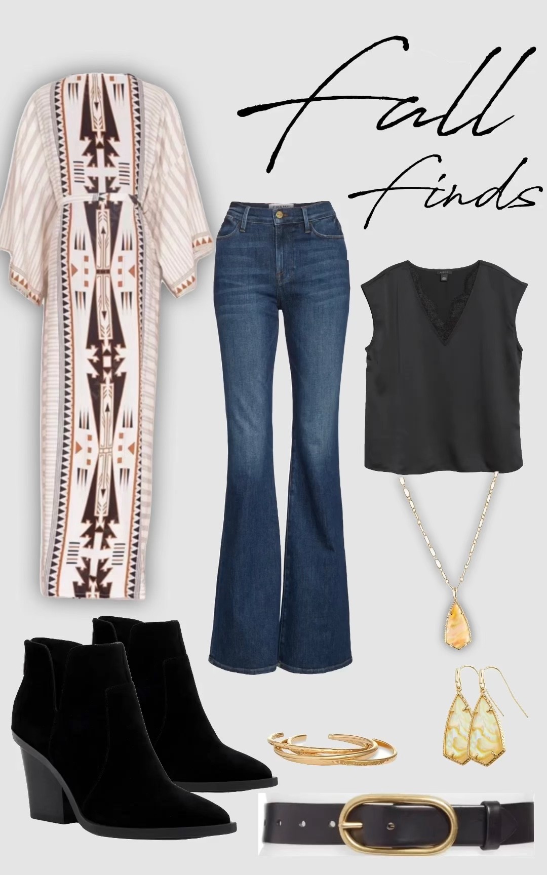 Fall Outfit Inspired by this Tribal Kimono #fallfashion #Kimono #Gold #nordstrom #fallaesthetic

#LTKSeasonal #LTKfit #LTKstyletip