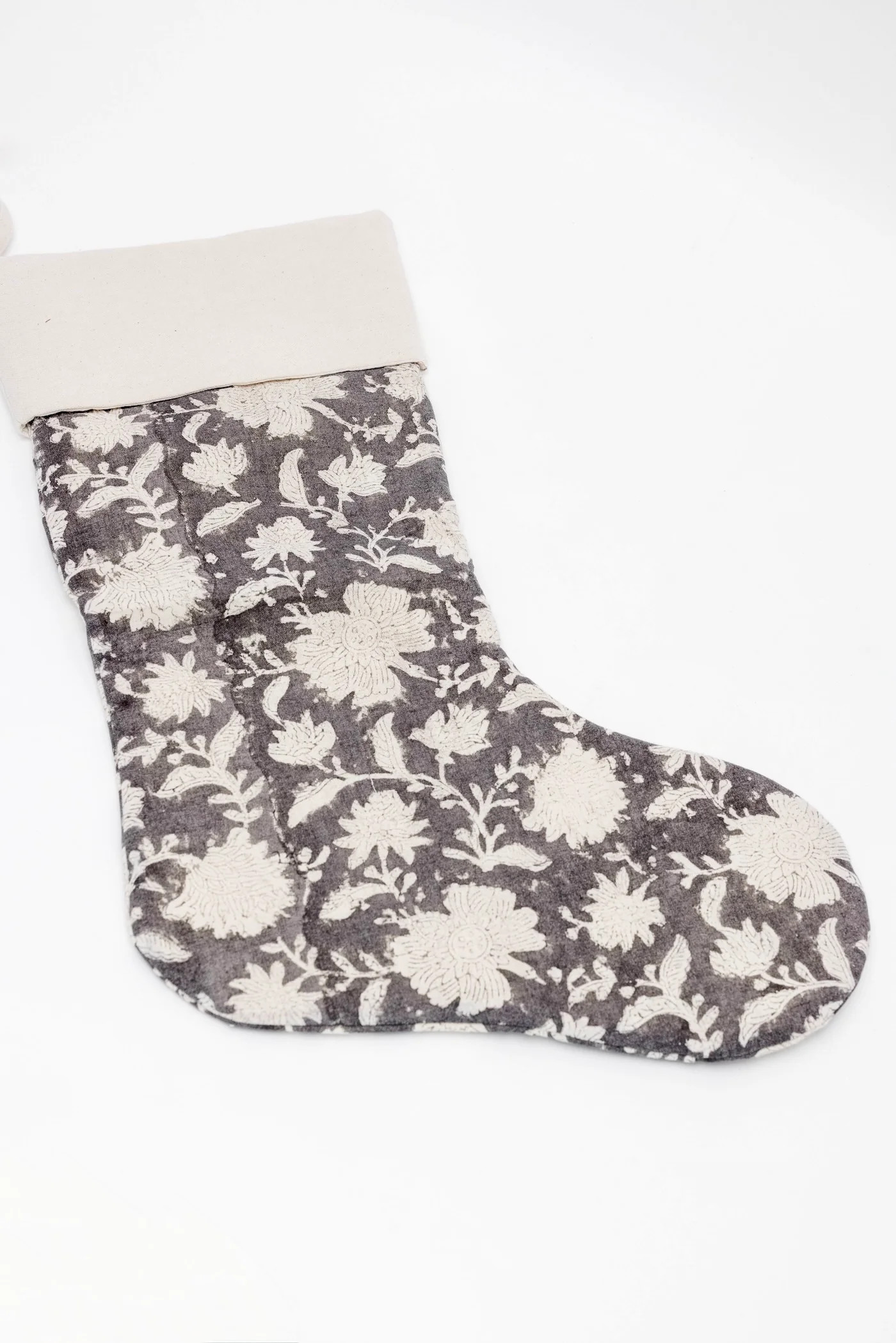 Block Print Stocking | THELIFESTYLEDCO