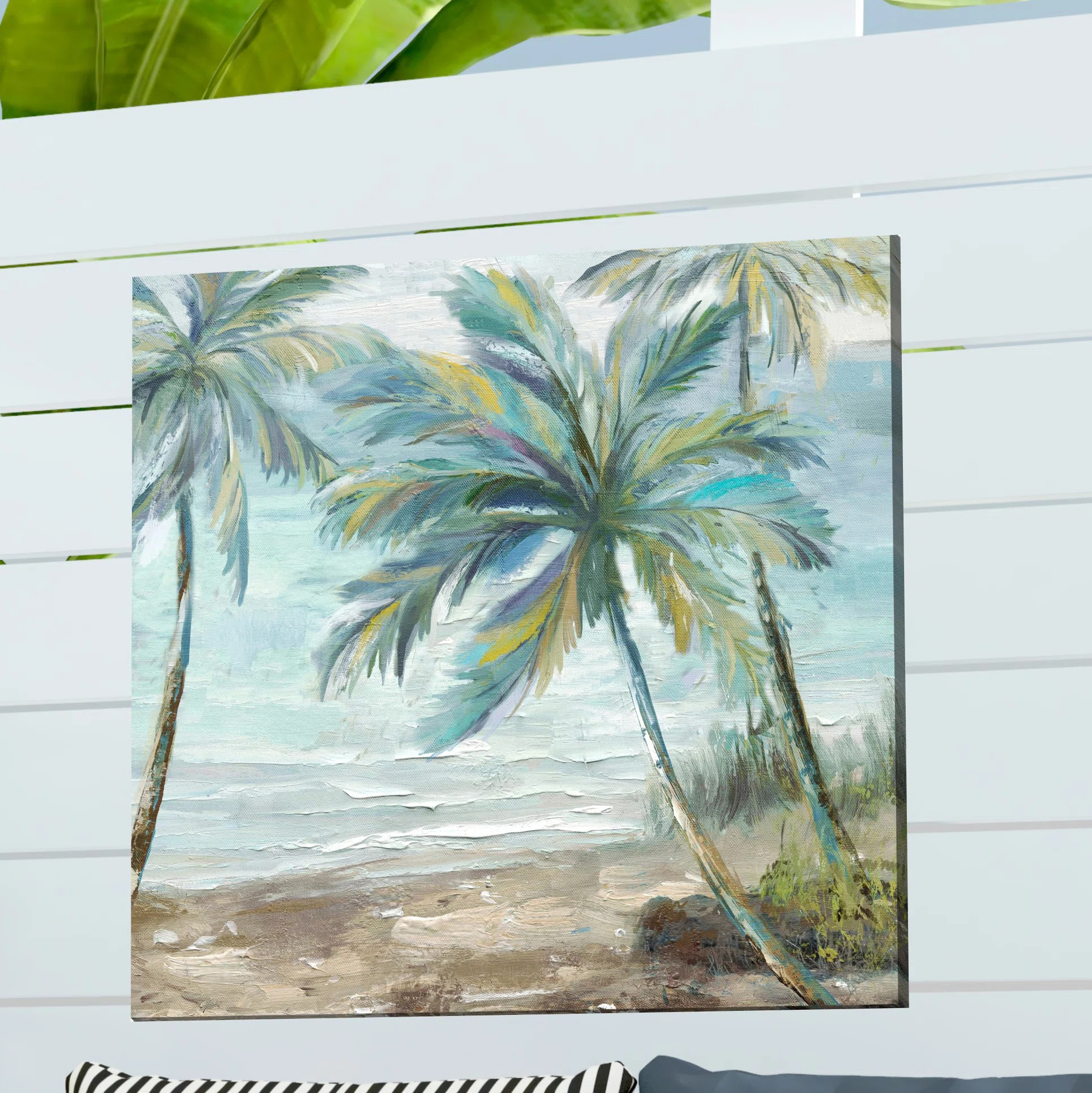 Dovecove Coastal Palm 2 Outdoor Wall Decor & Reviews | Wayfair | Wayfair North America