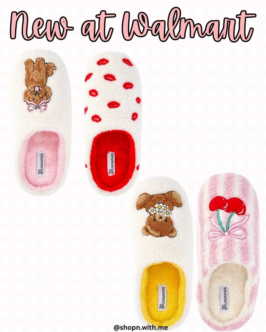 Slippers
House shoes 
Fluffy 
Comfy 
Cozy 
Affordable 
Budget friendly 

#LTKgrwm #LTKSeasonal #LTKHome