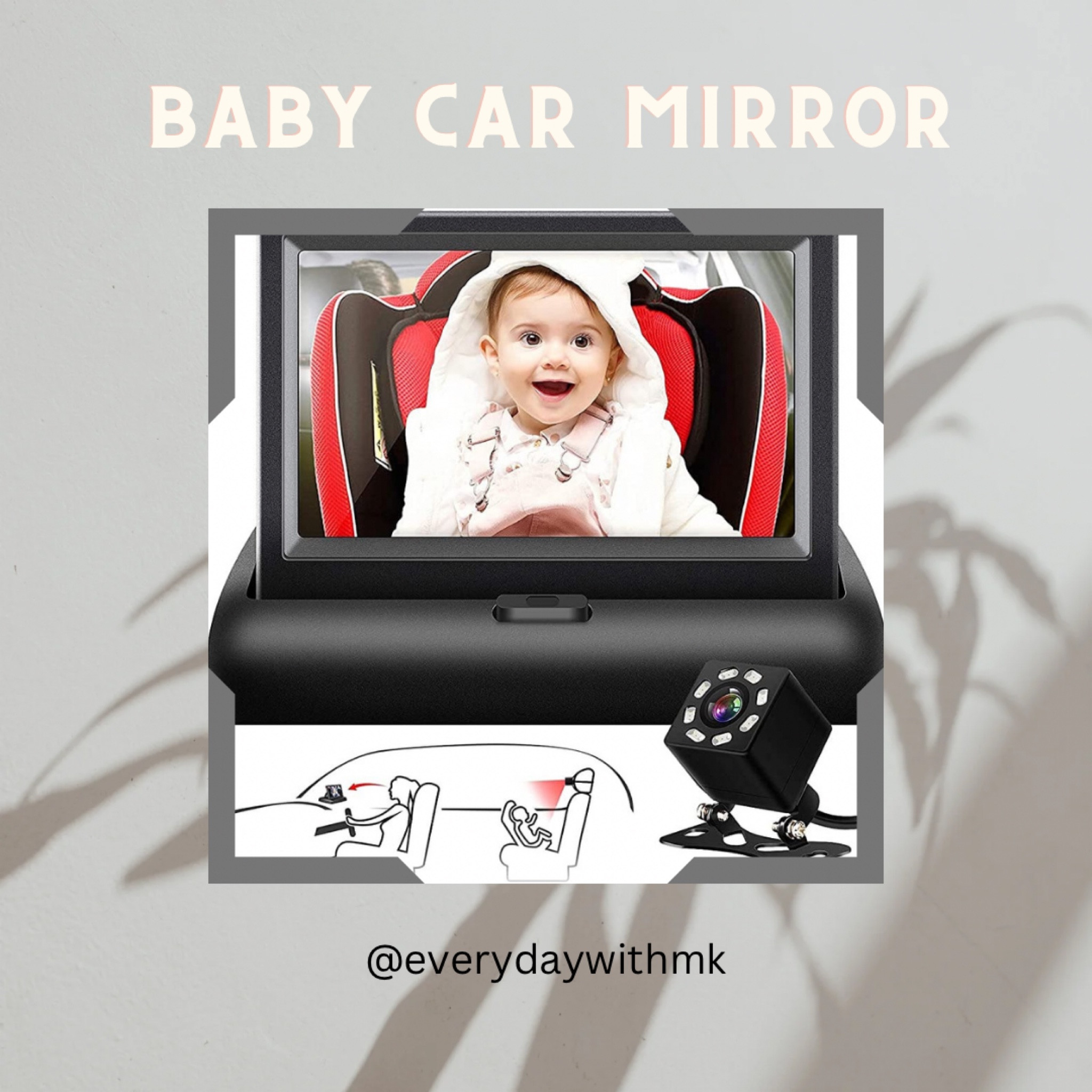 The best invention ever. Love this car camera system so you can watch baby without turning around or trying to adjust the classic mirrors. 

Note: more than one kid? Get the USB car charger cigarette lighter splitter  

#LTKbaby #LTKfamily #LTKFind