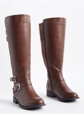 Buckle Knee Boot (WW) | Torrid (US & Canada)
