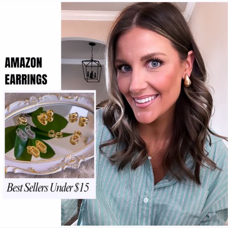 Amazon earrings that have been best sellers and under $15 

#LTKStyleTip #LTKFindsUnder100 #LTKFindsUnder50