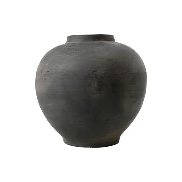 Darbyville Gray Indoor / Outdoor Earthenware Table Vase | Wayfair North America