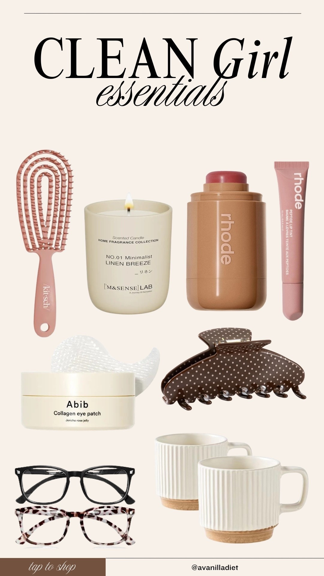 Self care lineup! 🧖🏼‍♀️ 

Skincare routine, beauty, clean finds, daily lineup, claw clip, candle

#LTKmorningroutine #LTKdayinmylife #LTKselfcare