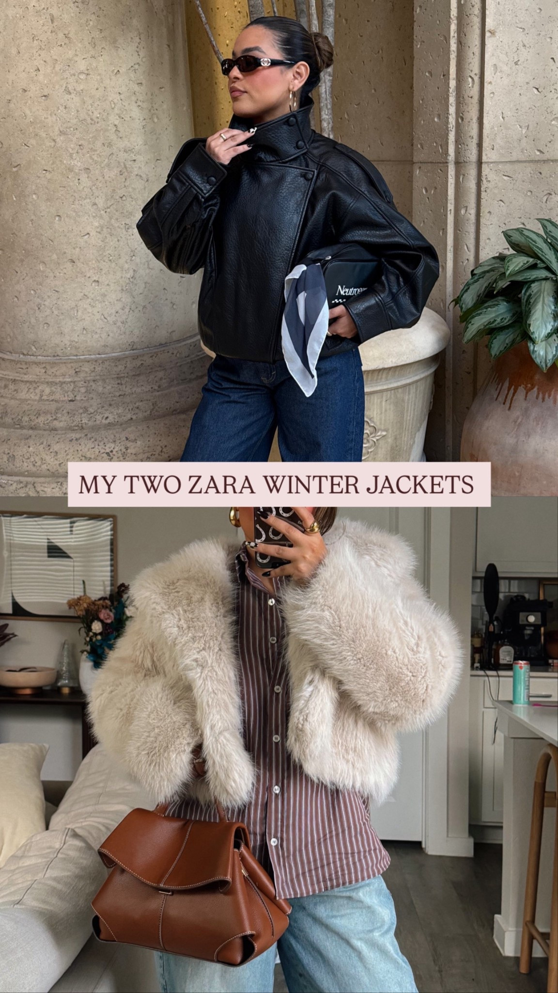 My Zara winter jackets, both a are a size medium ❄️🤎🧸

#LTKSeasonal #LTKootd #LTKMidsize