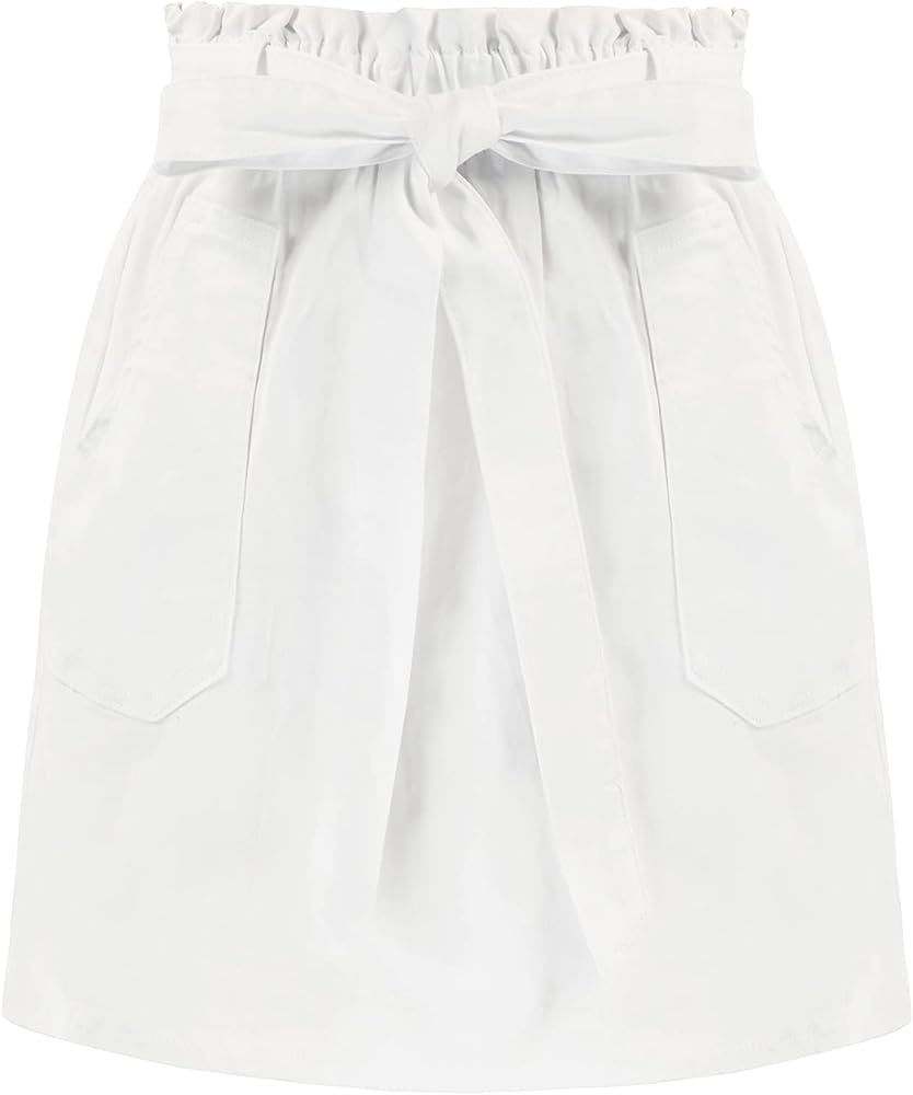 Kancy Kole Paperbag Waist Skirt | Amazon (US)