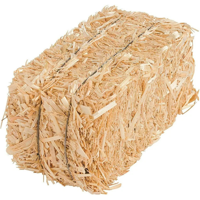 Small Hay Bale, Craft Supplies, Floral, Bulk Craft Accessories, 1 Piece, Natural | Walmart (US)