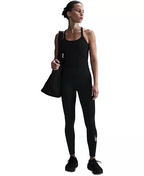 NikeWomen's Dri-Fit High-Rise Leopard Tights | Macy's