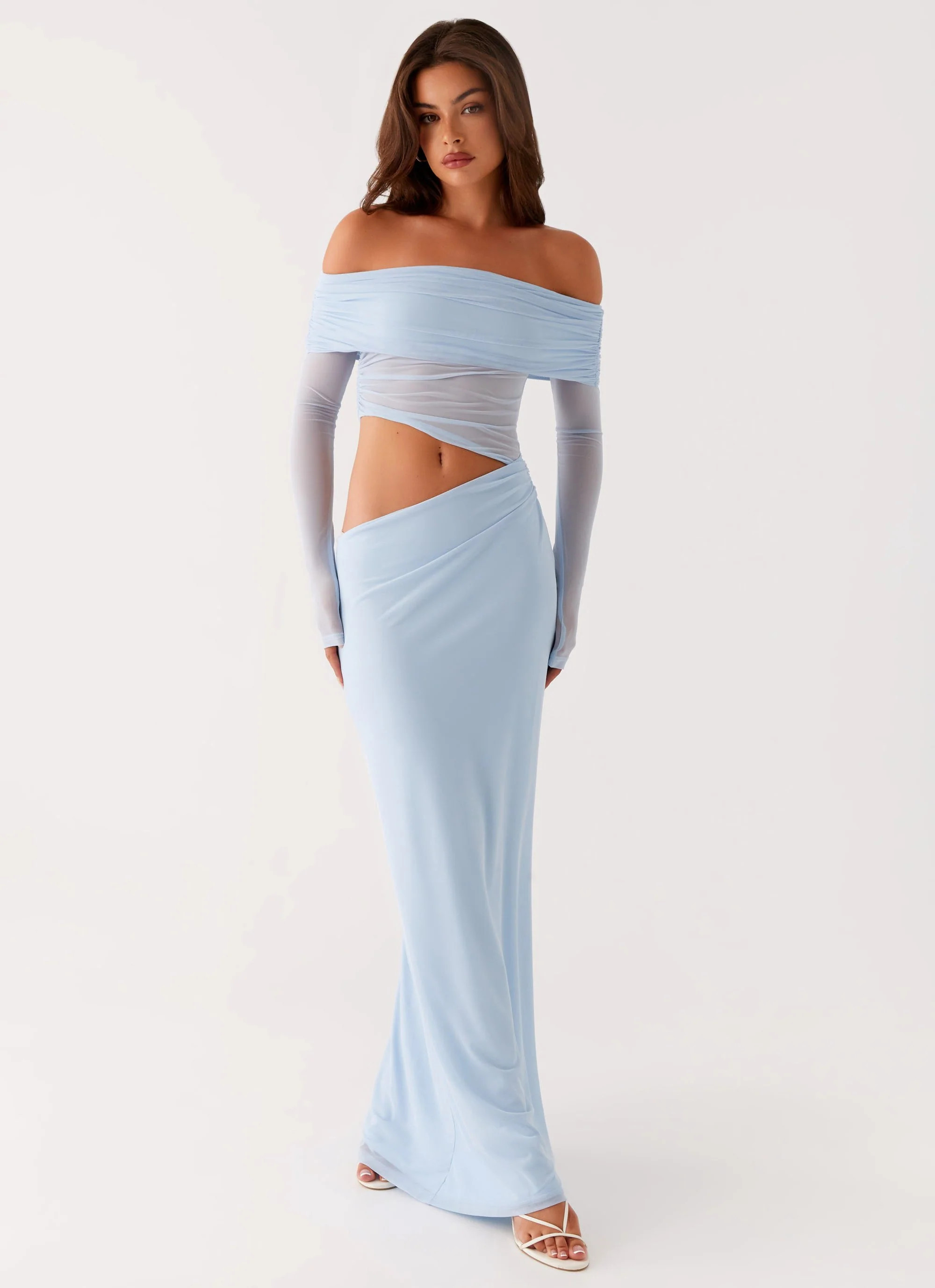 Emery Maxi Dress - Blue | Peppermayo (Global)