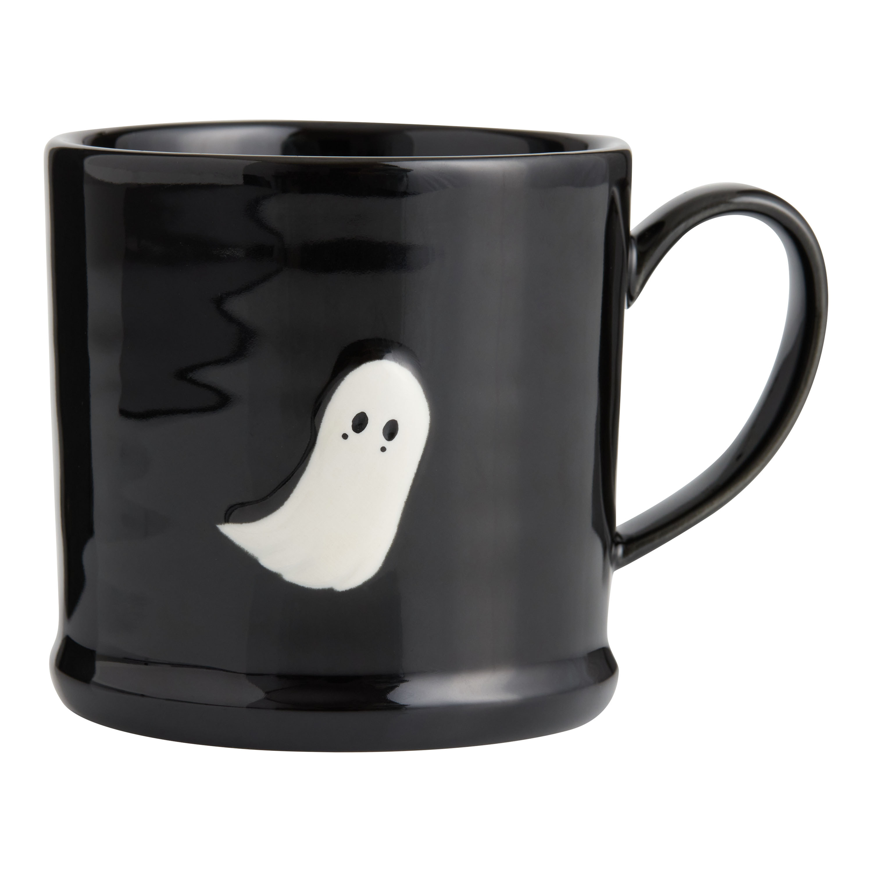 Cream Halloween Icon Hand Painted Ceramic Mug | World Market