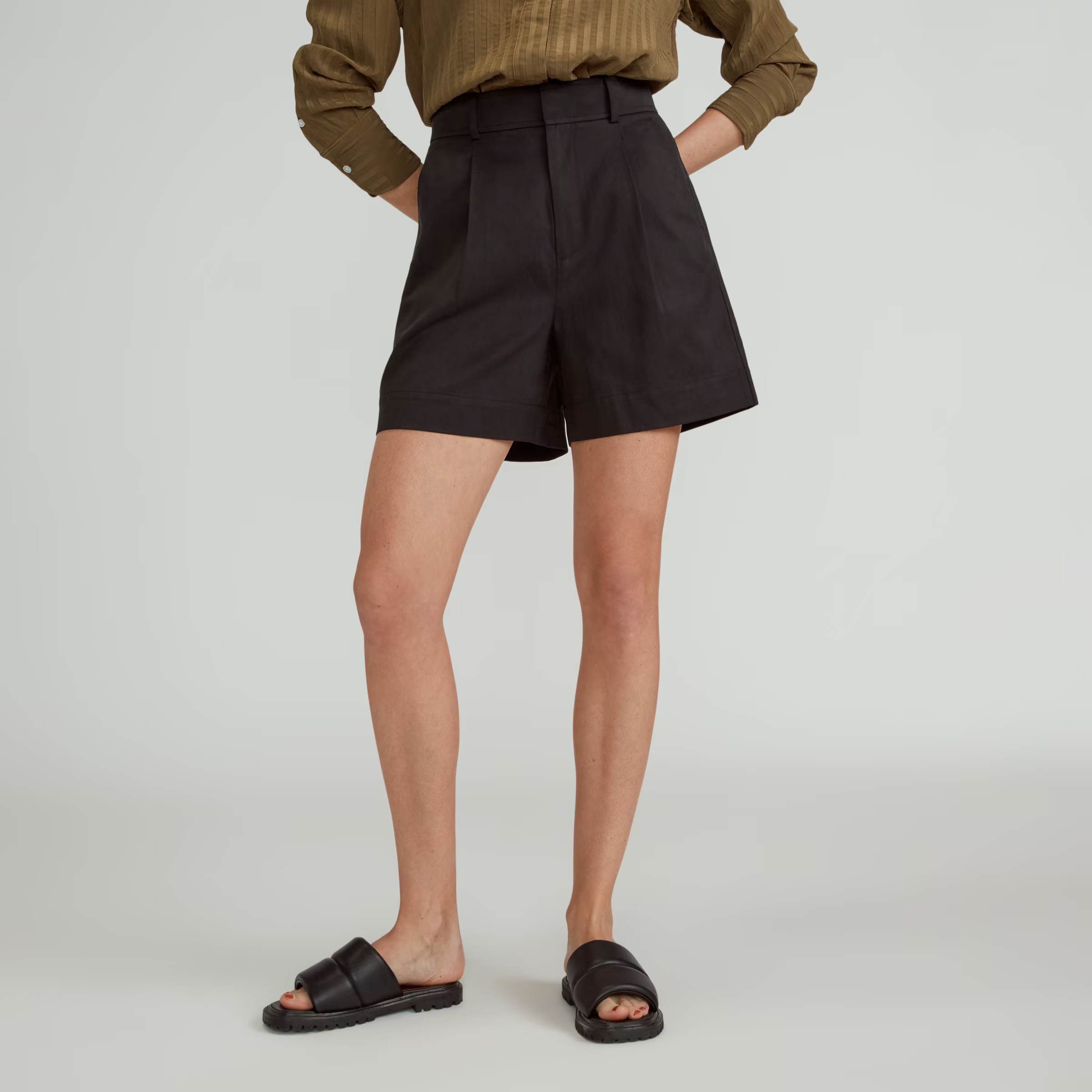 The Tencel™ Way-High® Drape Short | Everlane