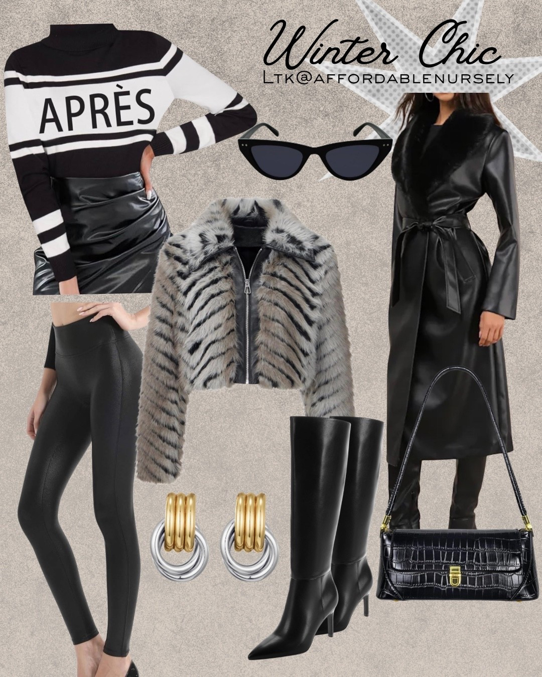 Après-ski chic! I love a black outfit for the winter .

#LTKSeasonal #LTKootd #LTKgrwm
