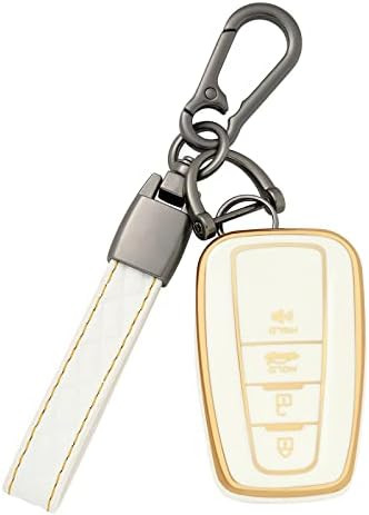 EKALA for Toyota Rav4 Key Fob Cover Toyota Keychains for Car Keys, Soft TPU Key Fob Protector Com... | Amazon (US)