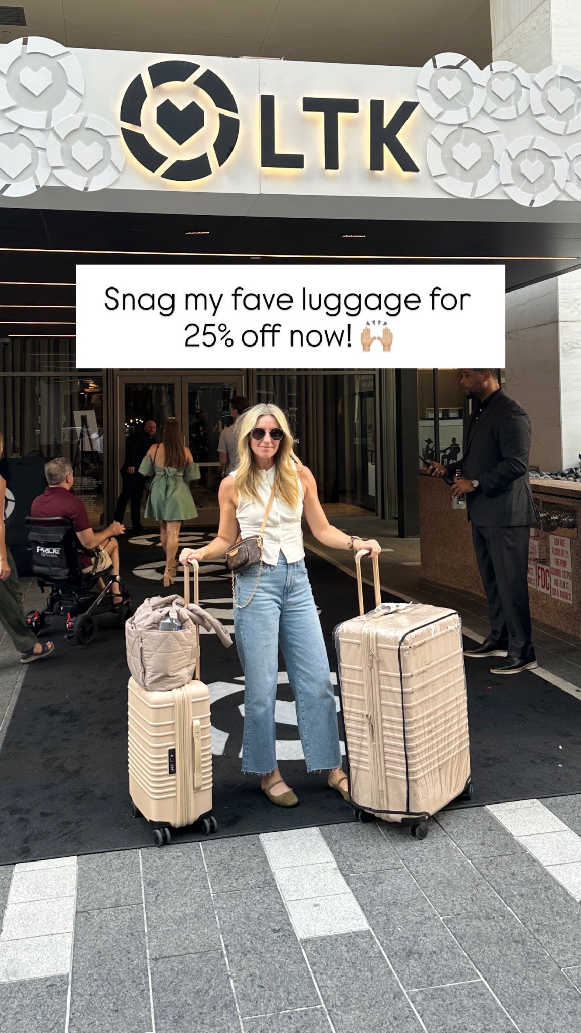 My favorite Beis luggage is on sale now for early Black Friday sale! Save 25% with code EARLY25!!!

#LTKHoliday #LTKGiftGuide #LTKSaleAlert