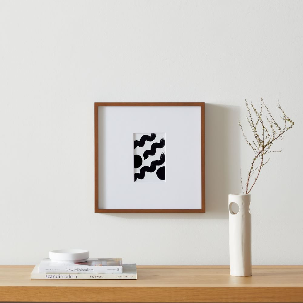 Wood Gallery Frames Walnut 12x12 | West Elm (US)