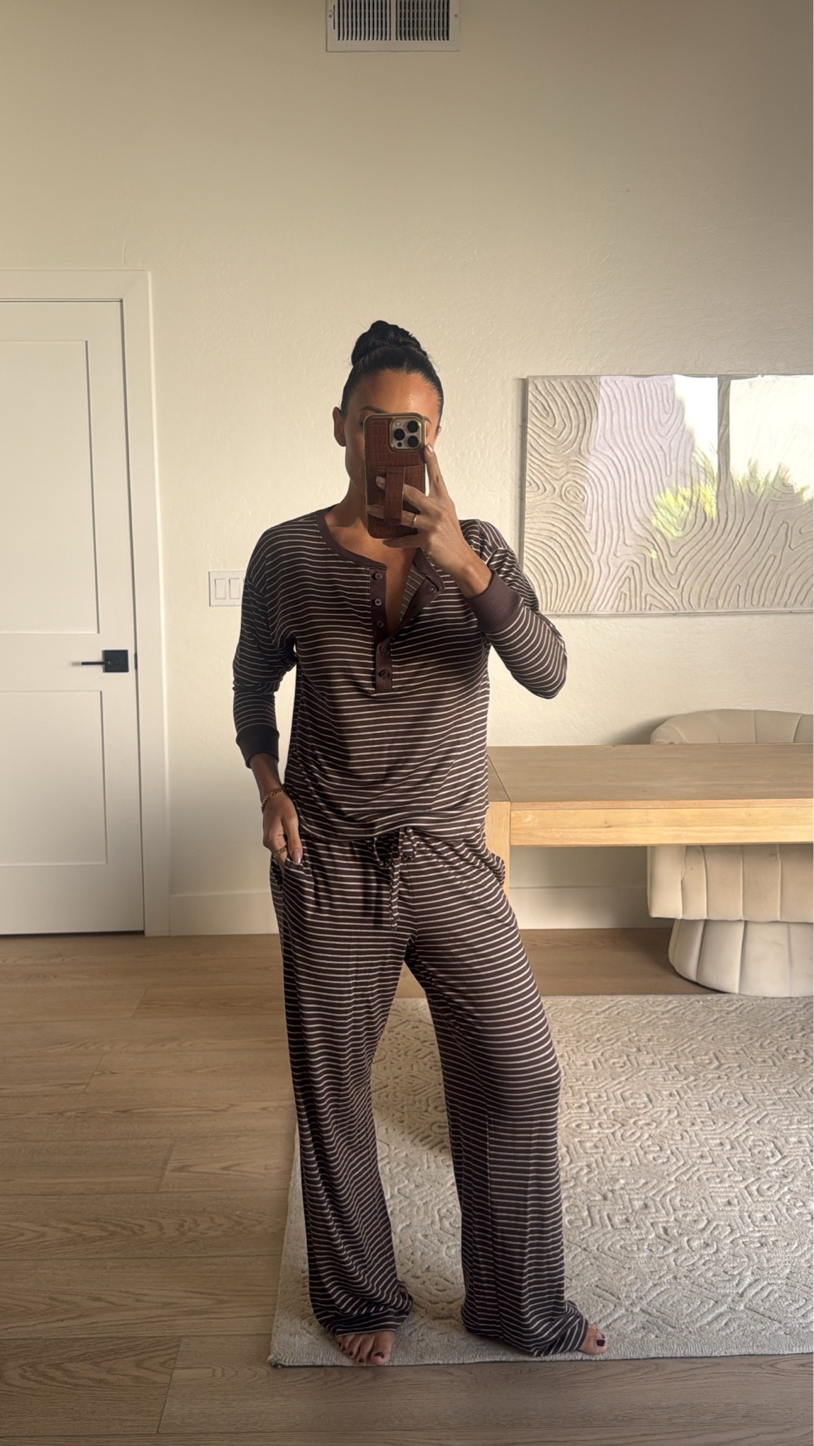 The softest lounge pajama set from Walmart! I am in size smalls. This is under $25!!

Look for less
Walmart finds

#LTKdayinmylife #LTKHome #LTKmomlife