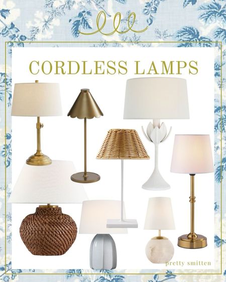 Cordless lamps - cordless battery table lamps - traditional home decor - lighting 

#LTKHome