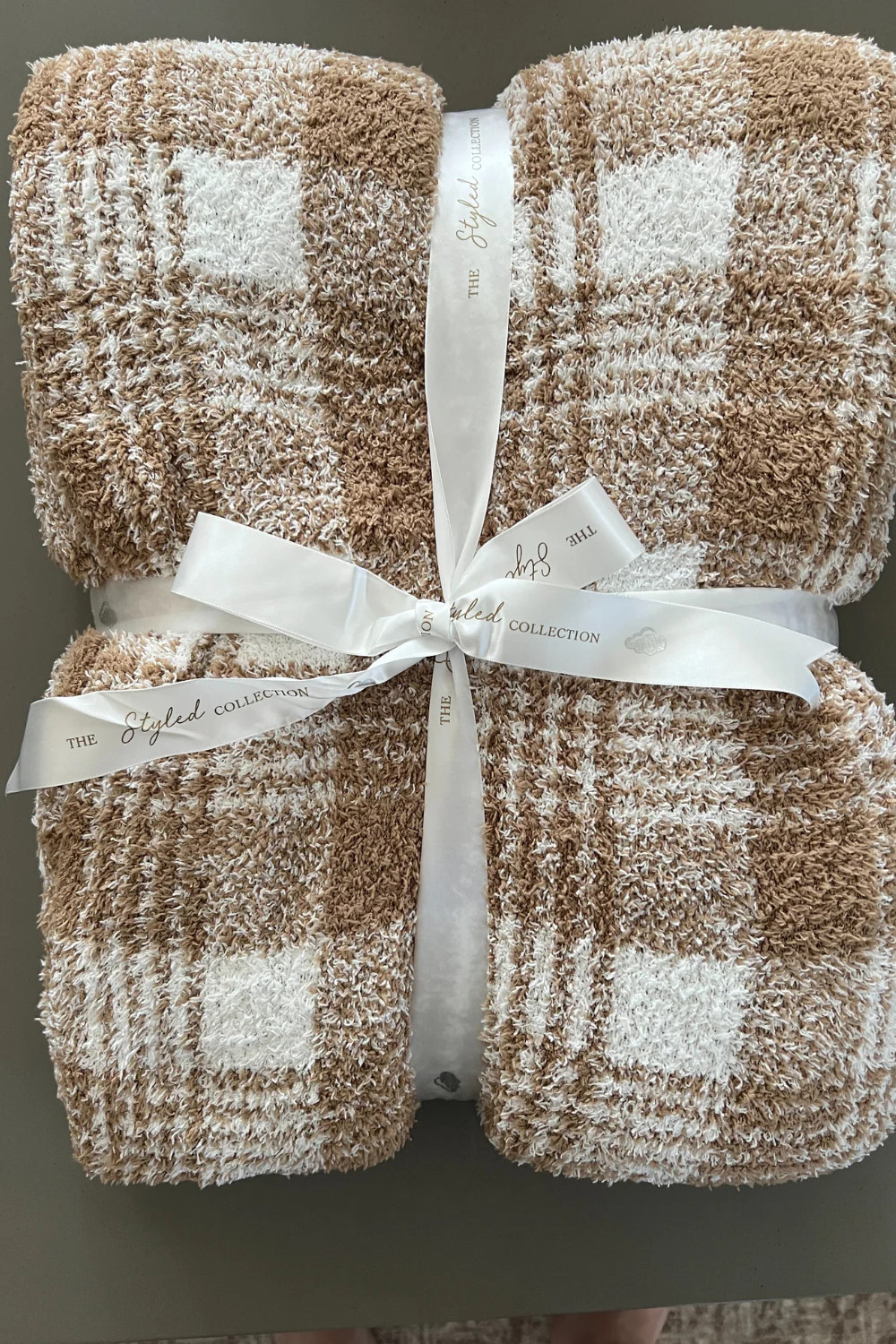 Windowpane Plaid Buttery Blanket- Pre Order Oct. 24th | The Styled Collection