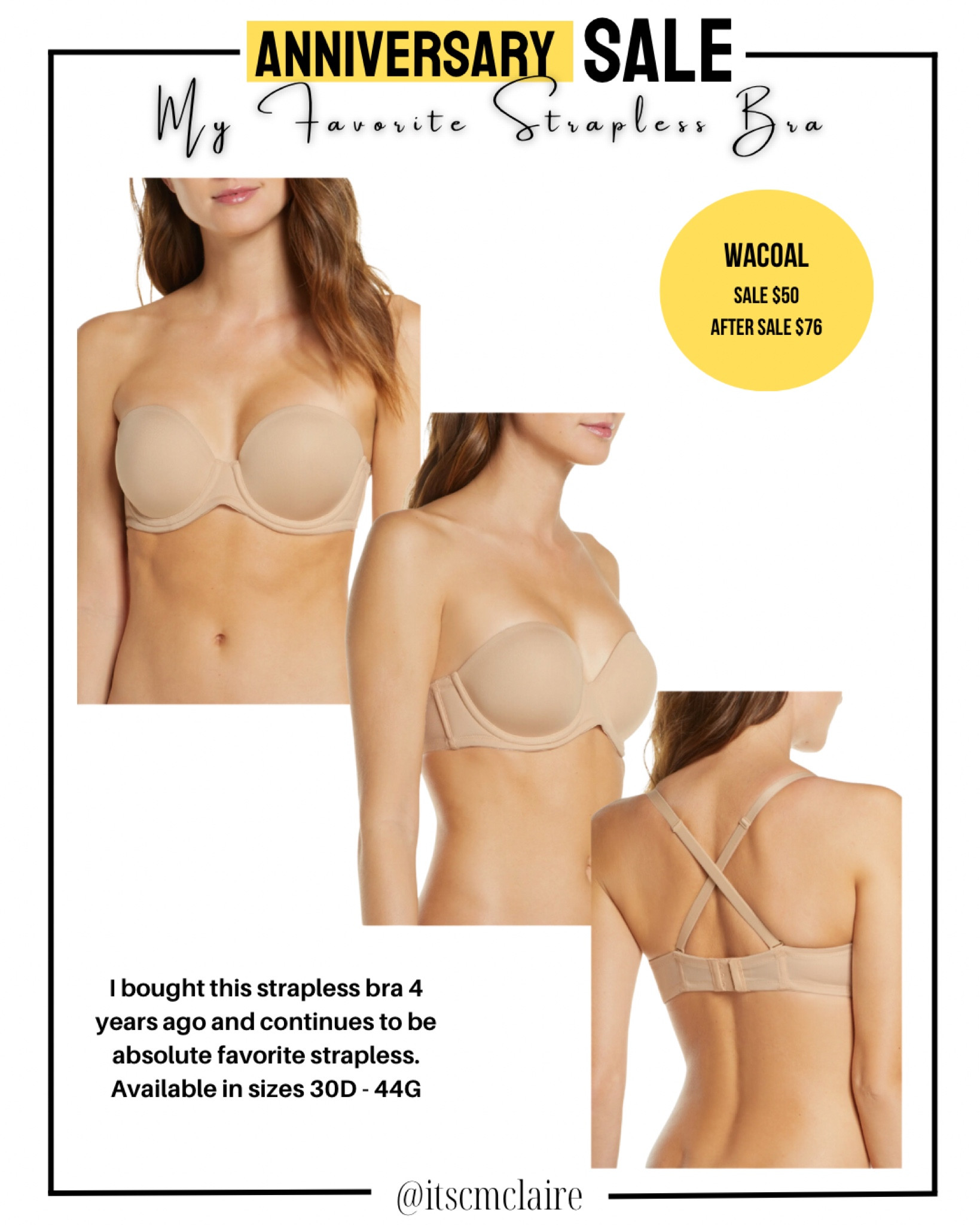 Stays in place and doesn’t create armpit bubble (IYKYK)  

#LTKxNSale #LTKMidsize #LTKSaleAlert