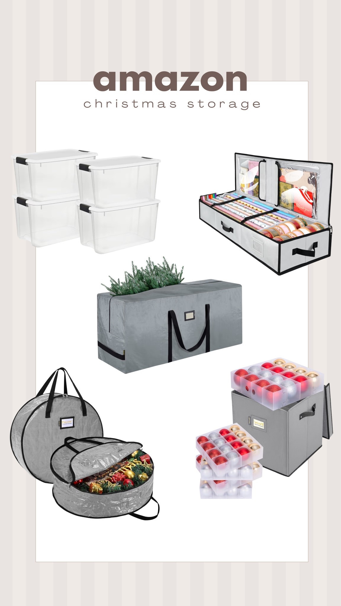 My Christmas storage! 

#LTKFindsUnder100 #LTKHoliday