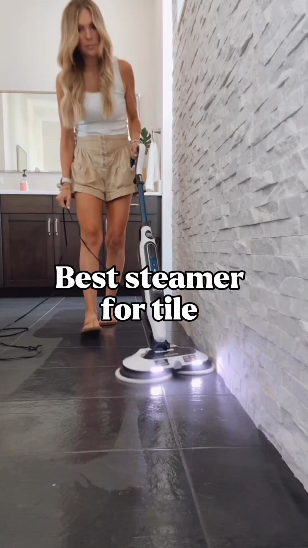 The Shark floor steamer is a great investment for tile floors because it uses the power of steam to loosen stuck-on dirt, grime and everyday messes—without harsh chemicals. It’s quick, easy to use and leaves high-traffic floors feeling truly clean and refreshed.