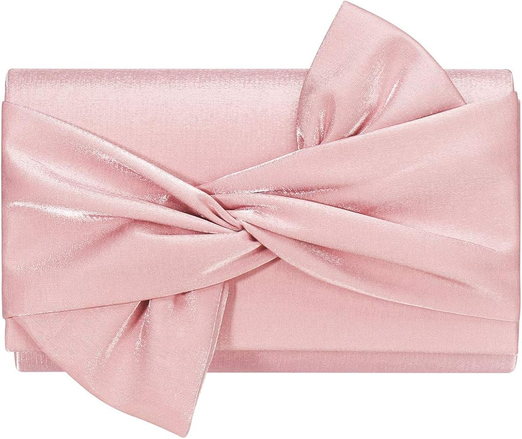 Satin Clutch purse evening bag women party wedding handbag | Amazon (US)