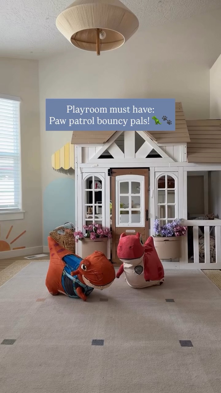 #ad I think we found the perfect toy for kids who love PAW Patrol AND dinosaurs! 🦖🐾

My kids are so excited for PAW Patrol: The Dino Movie, coming August 14, and these Bouncy Pals by @iplayilearntoys_official have been such a fun way to bring a little bit of the movie adventure home while we wait! 🥹

They can ride, bounce and make up their own adventures with them, and I already know these are going to get SO much play around here!

#playroom #toysforkids #iPlayiLearntoys #BouncyPals #PawPatrolDinoMovie