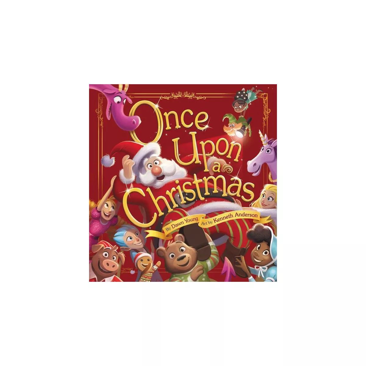 Once Upon a Christmas - by  Dawn Young (Hardcover) | Target