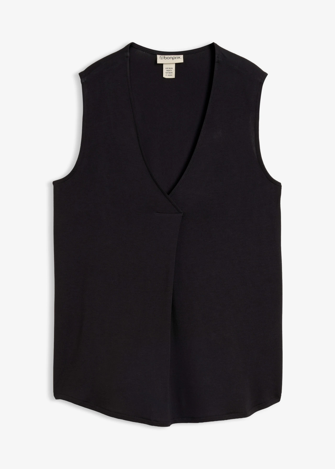 Top in een zachte viscosemix zwart | Bonprix NL (Influencer)