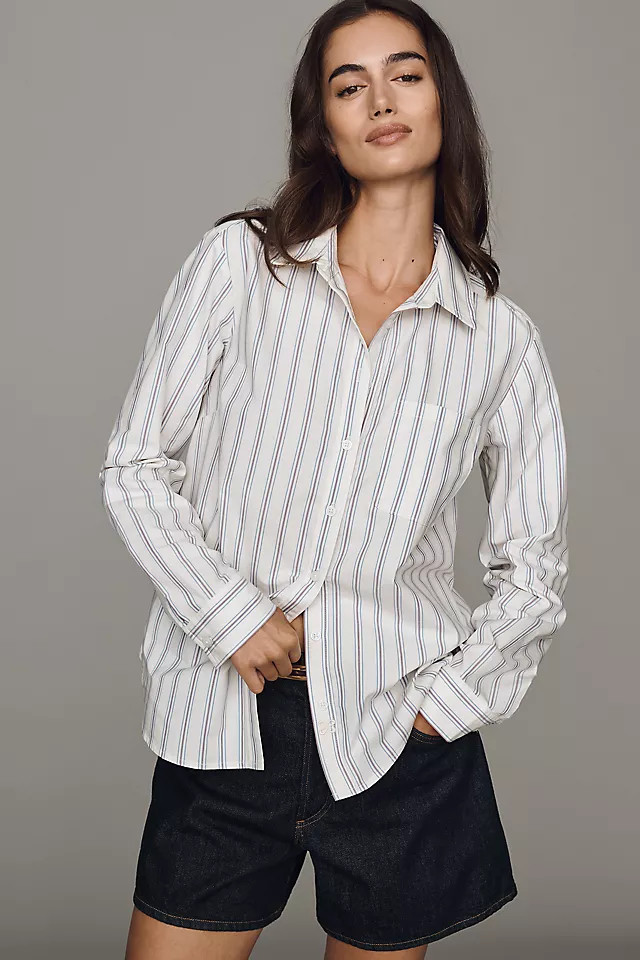 Kate 100% Cotton Classic Buttondown Shirt | Anthropologie (US)