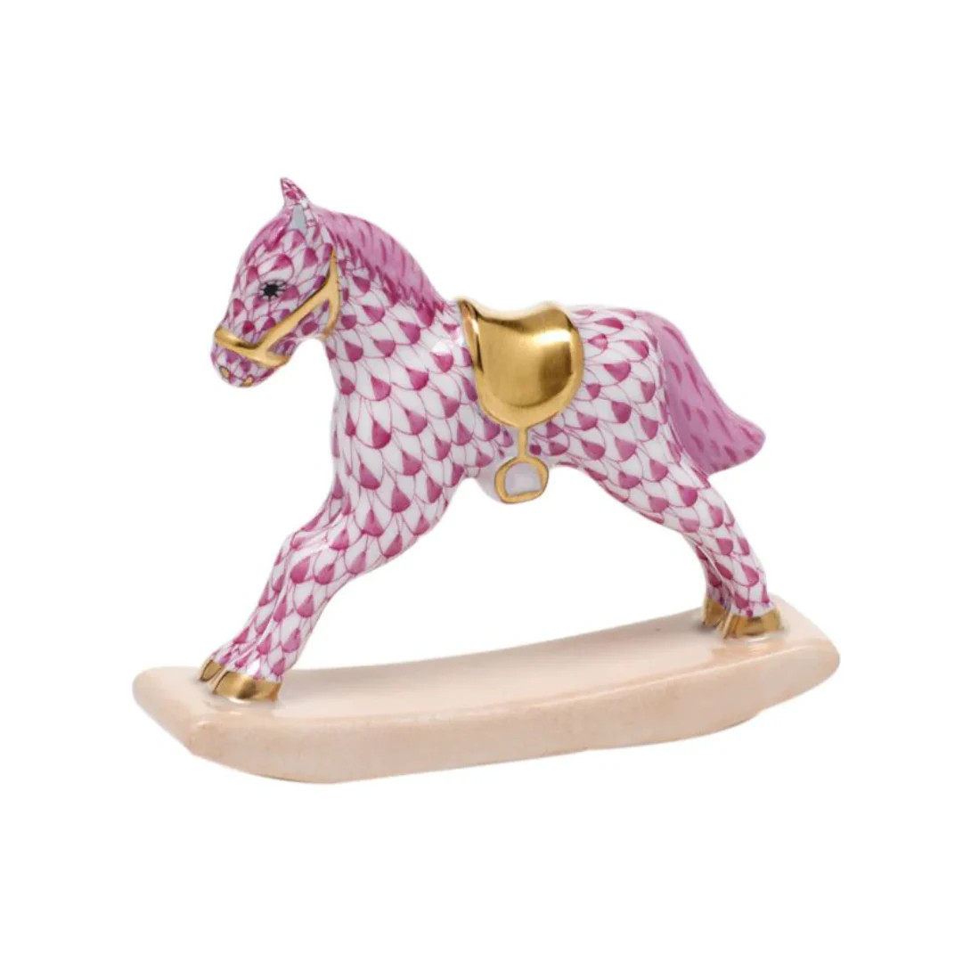 Rocking Horse, Raspberry | Lakeview Home | Lakeview Home