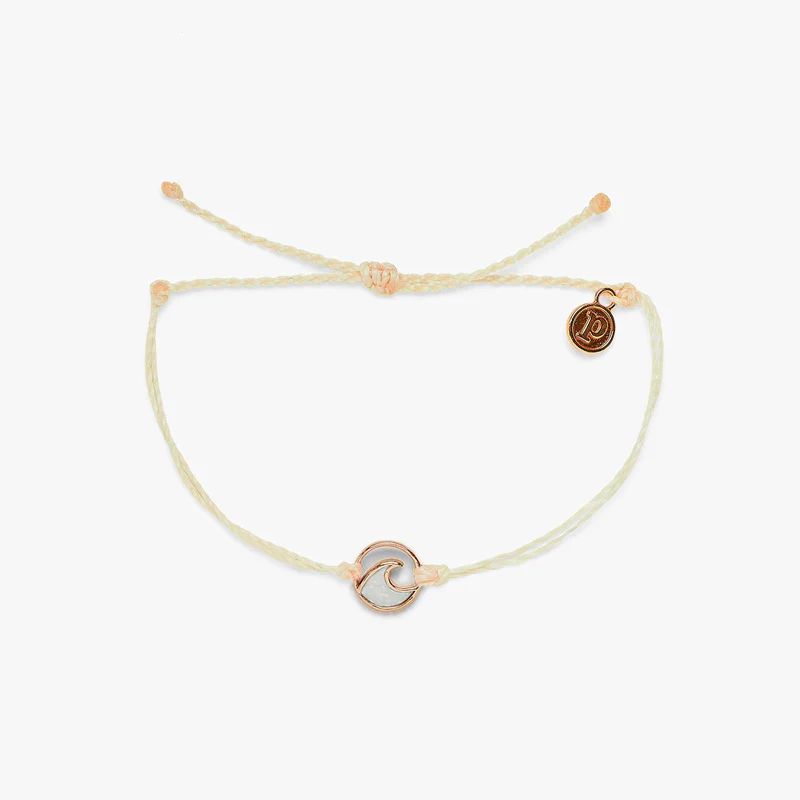 Opaque Resin Wave Charm Bracelet | Pura Vida Bracelets