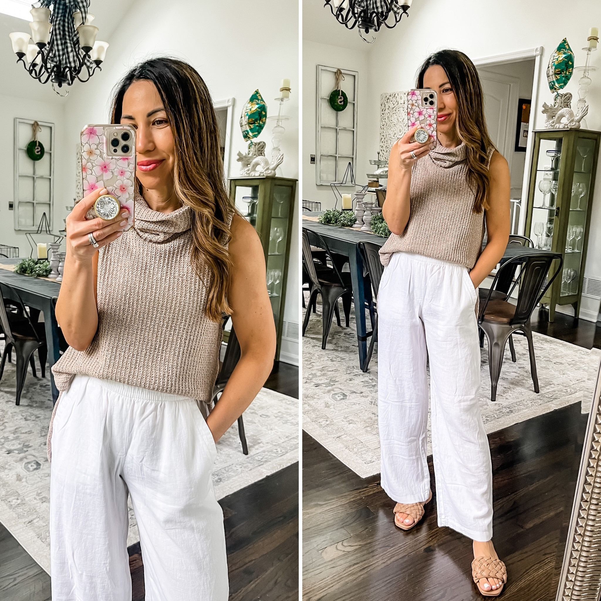 Gibson look code: tammy10

Old navy, linen pants, white pants, sweater tank, turtleneck tank 

Top small
Pants xs

#LTKstyletip #LTKunder50 #LTKunder100