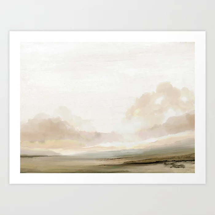 The South Art Print | Society6