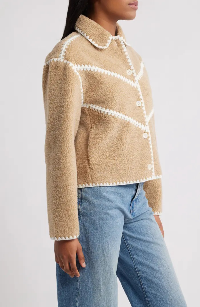 Ellison Whipstitch Detail Jacket | Nordstrom
