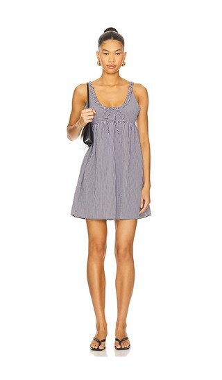 Solid & Striped The Cassidy Dress in Black,White. - size L | Revolve Clothing (Global)