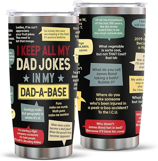 Fathers Day Dad Gift for Dad Husband from Daughter Son Wife,20Oz Stainless Steel Tumbler Birthday... | Amazon (US)