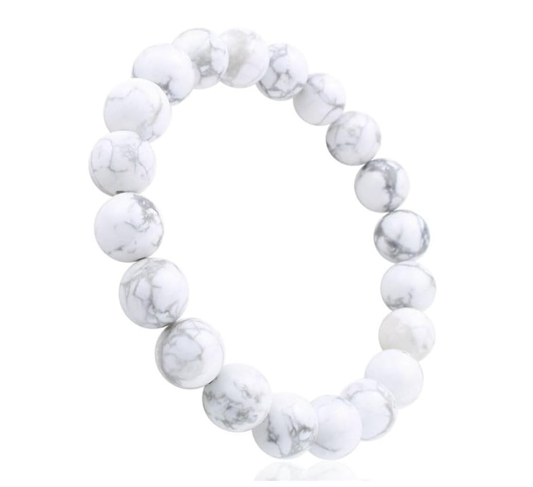 Adabele 1pc Natural Stretch Gemstone Bracelet 8mm (0.31") Bead 7" to 8.5 inch Healing Crystal Ene... | Amazon (US)