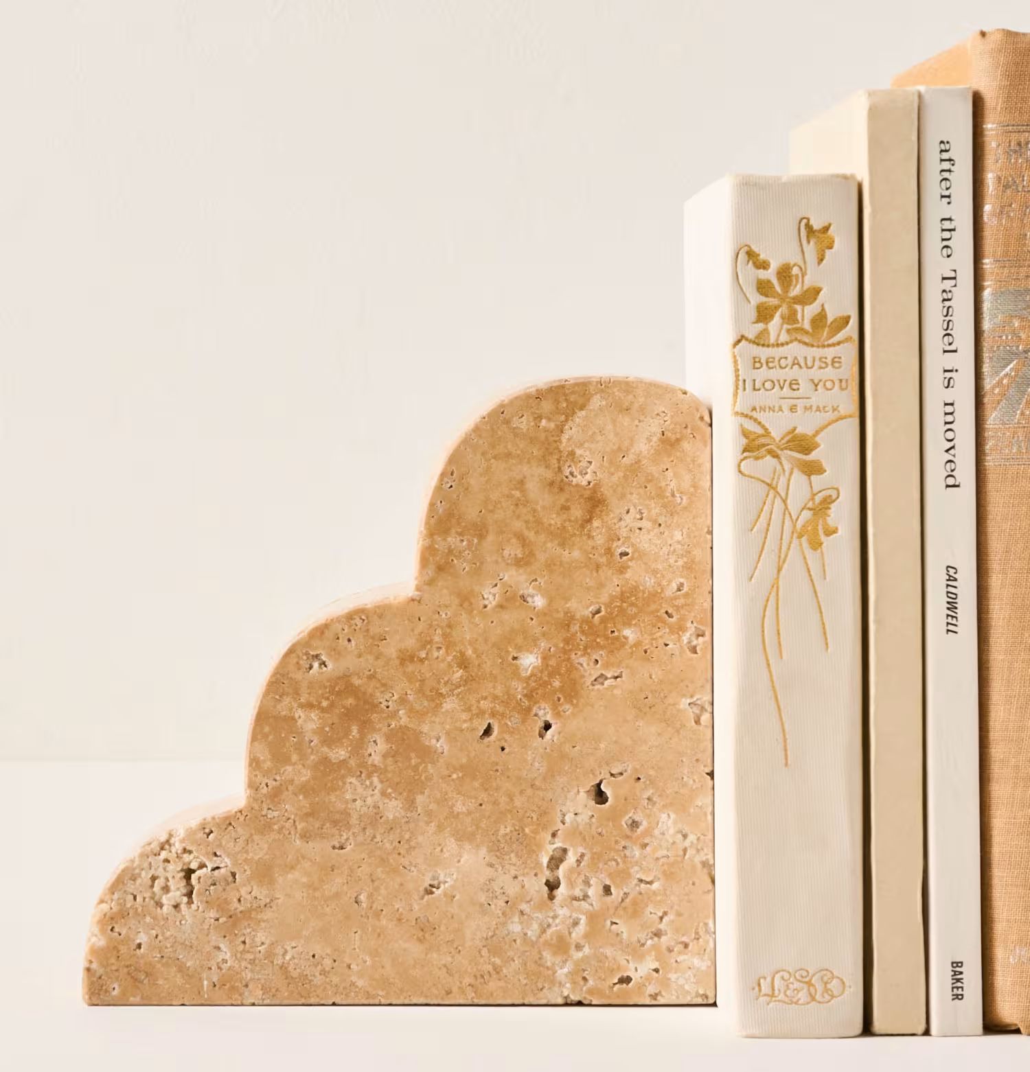 Scalloped Pompei Bookends | Magnolia