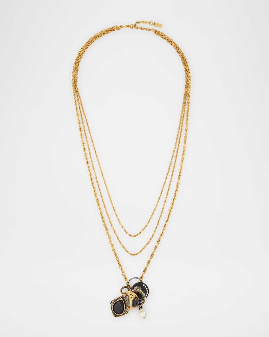 Chloe The Antique Faux Pearl Necklace | Neiman Marcus