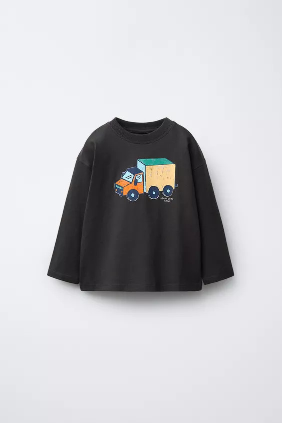 VEHICLE PRINT T-SHIRT | Zara US