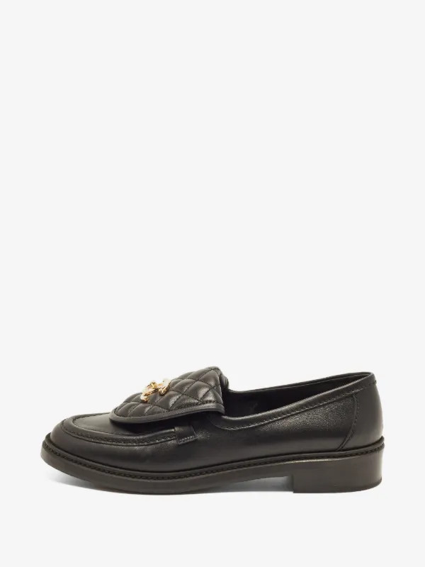 Interlocking CC diamond-quilted loafers | Farfetch Global