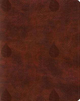 ESV Single Column Journaling Bible (TruTone, Chestnut, Leaves Design) | Amazon (US)