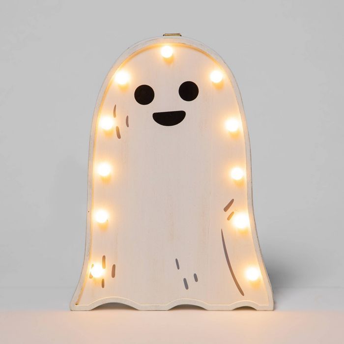 Ghost Bulb Light Halloween Decorative Prop - Hyde &#38; EEK! Boutique&#8482; | Target
