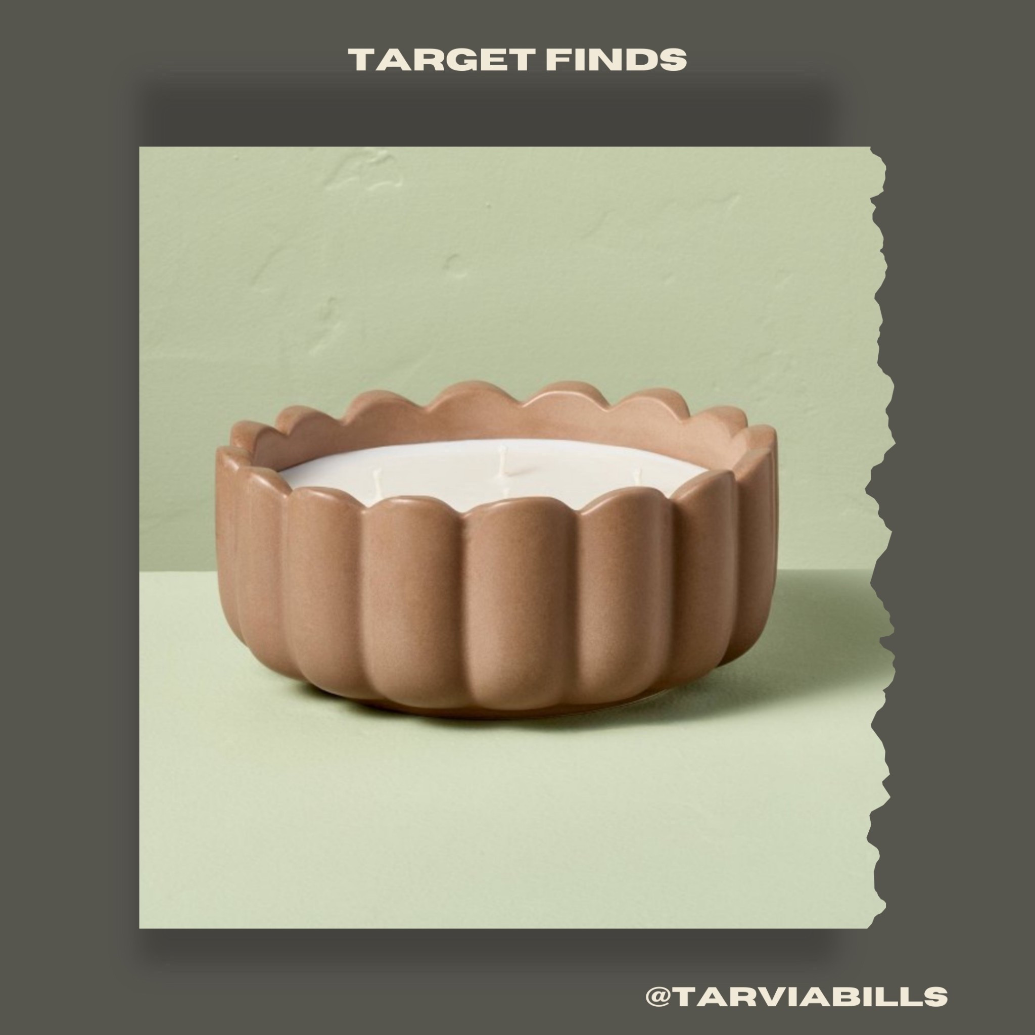 NEW FALL FIND - 6 Wick Ceramic Scalloped Rim Jar Candle 42oz 

#TargetFinds

#LTKHome #LTKSeasonal