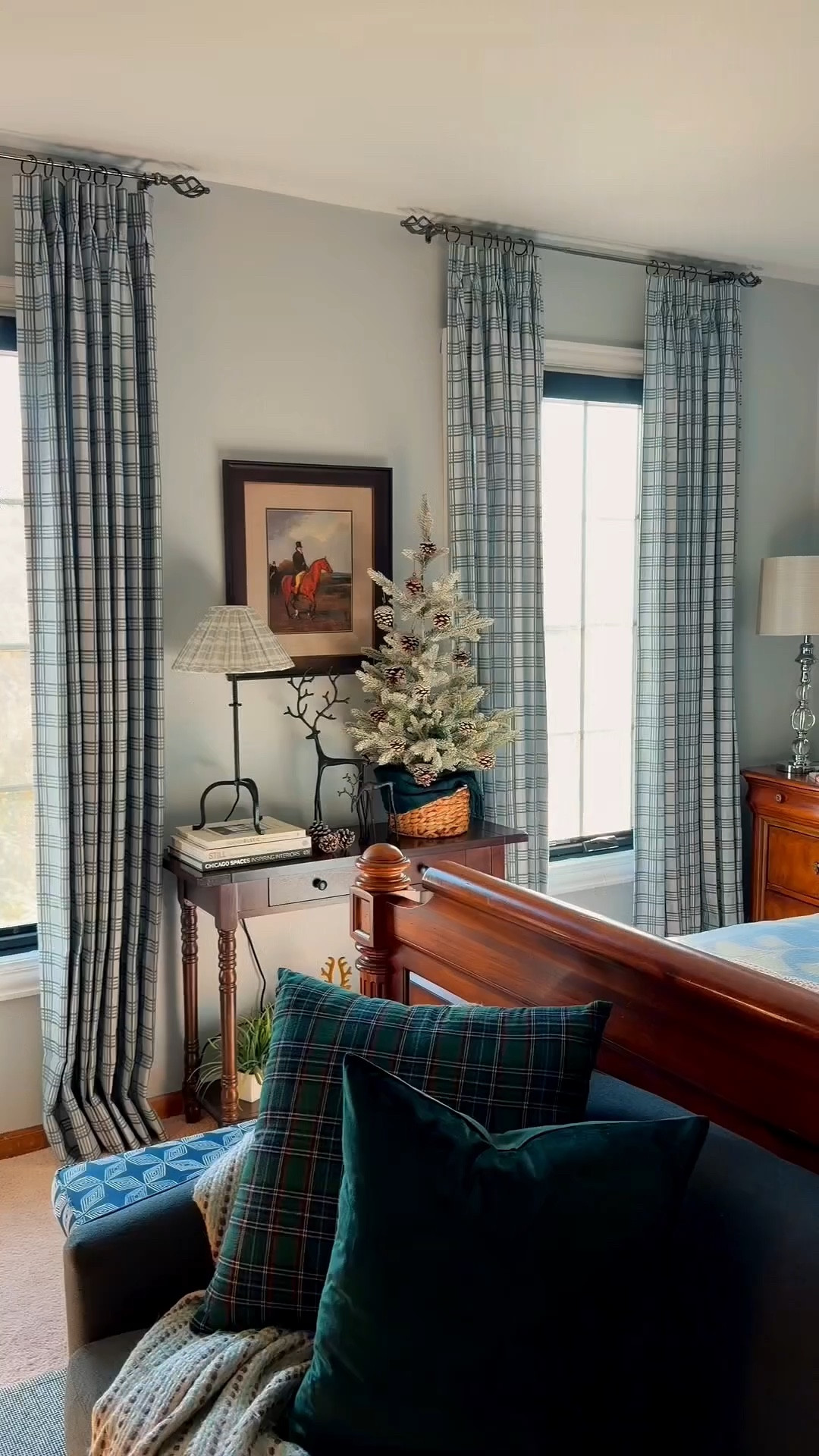 Patterned to perfection, these plaid curtains are a timeless touch that ties the whole room together!

#LTKHoliday #LTKStyleTip #LTKHome