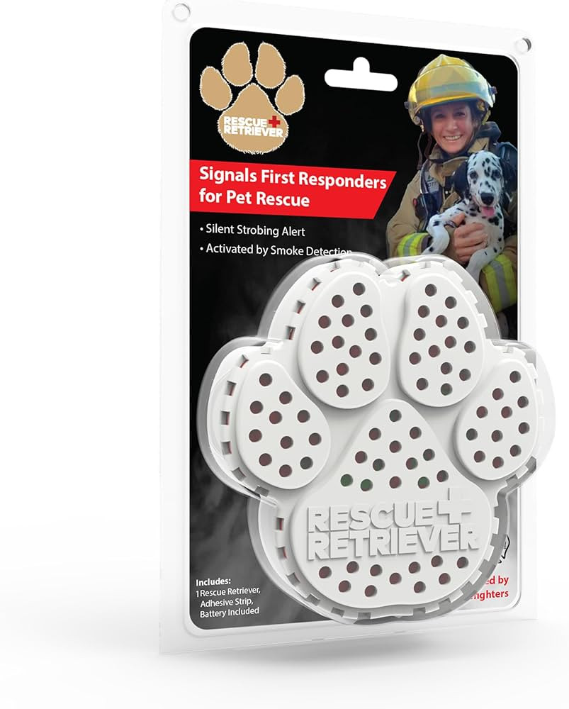 Rescue Retriever- Smoke Detector for pet Rescue in a Smoke or fire Emergency. | Amazon (US)