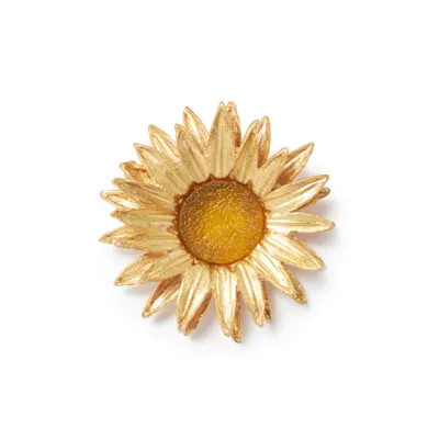 Van Gogh Sunflower Brooch | The MET